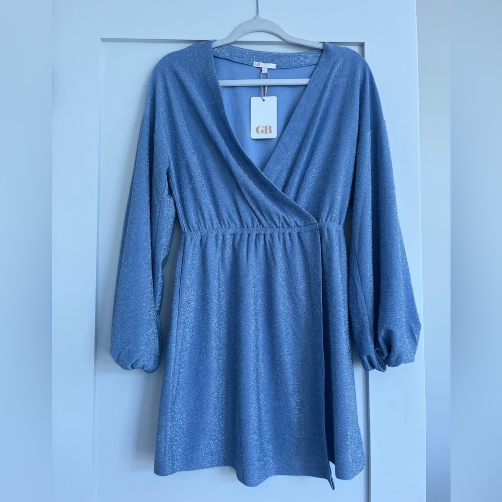 Gianni Bini sparkly blue dress in size small
